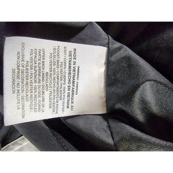 Nike Women's Hoodie Windbreaker Black & White Jacket - Small - Picture 6 of 7